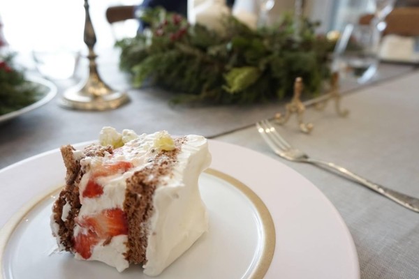 クリスマスレッスンのデザート🍰
