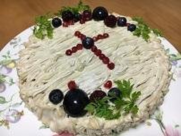 rawレッドクロスクリスマスケーキ