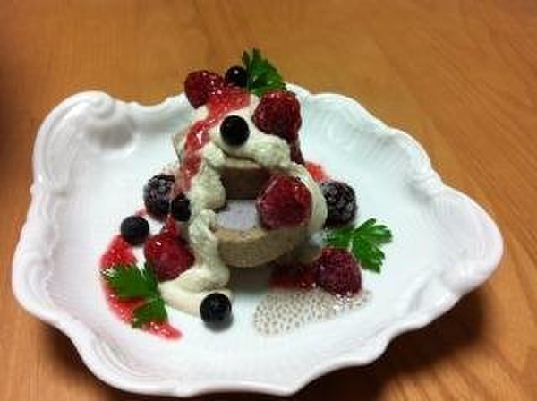rawロールケーキ
デコレーションバージョン