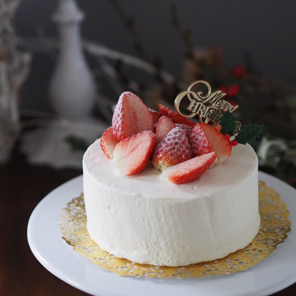 X'mas2022～苺のデコレーションケーキ