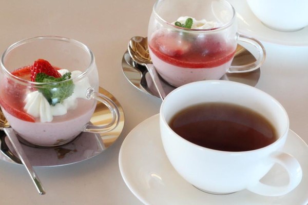 いちごのムース　in カップ
