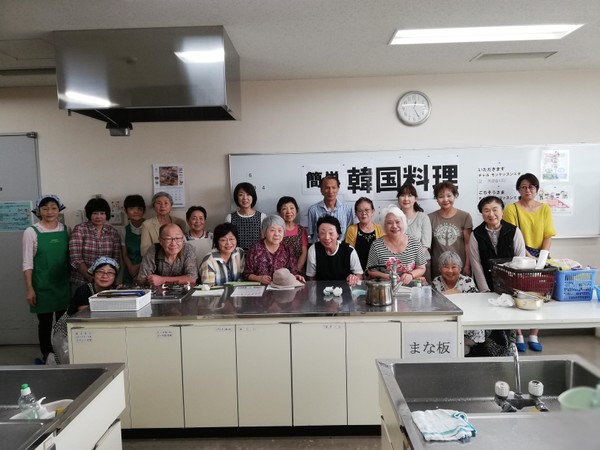 老若男女、韓国料理が好きで輪が広がります。