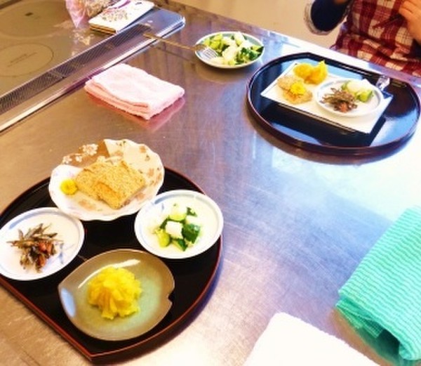 生徒さんの作品おせち作り