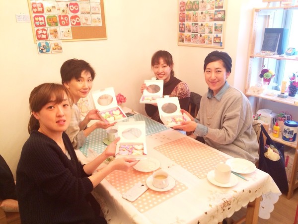 コースレッスン生は、あっという間に皆仲良しに！