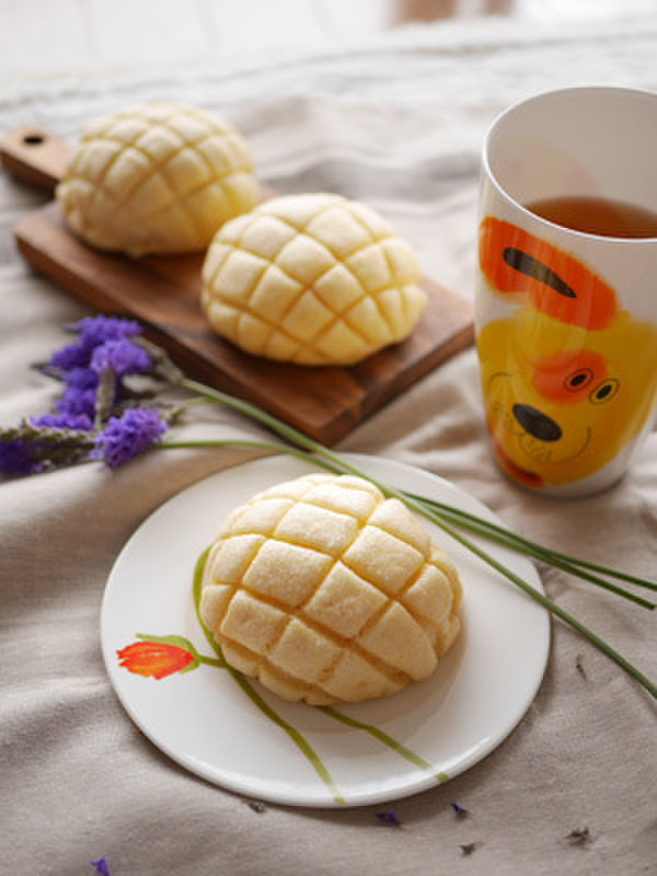みんなが大好き、笑顔になるメロンパン♪