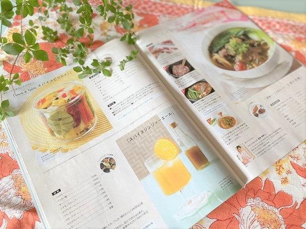 札幌グルメ雑誌「poroco」ハーブ・スパイスレシピ監修