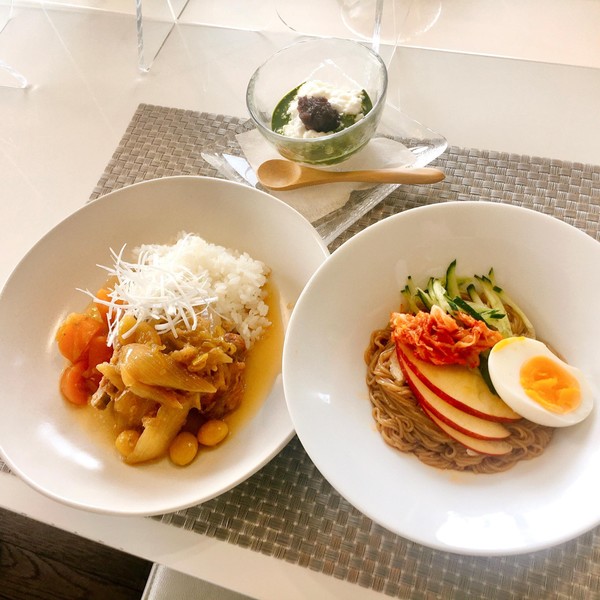 韓国ビビン麺＆カルビチム