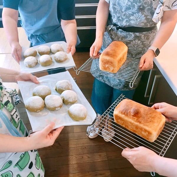 ハードトースト＆米粉と抹茶の豆大福