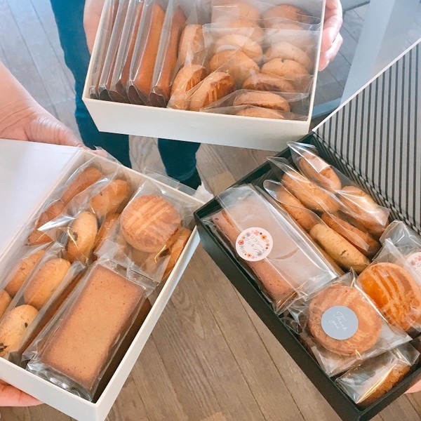 ガレットブルトンヌ＆フィナンシェ＆チョコチップサブレ