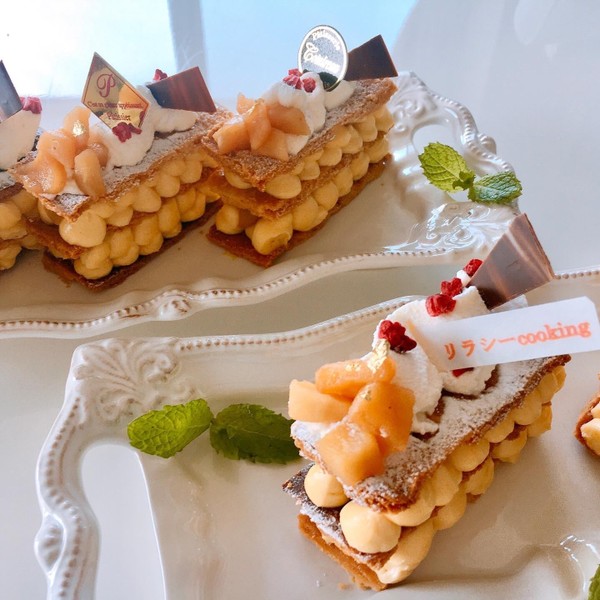 メープルりんごのミルフィーユ