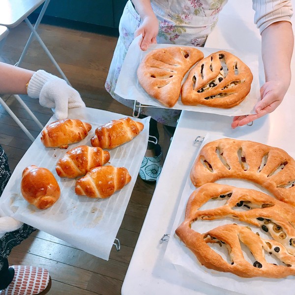 ミルクバターロール＆フーガス