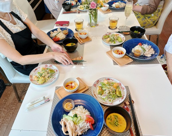 シンガポールハイナンチーファンとラクサ
