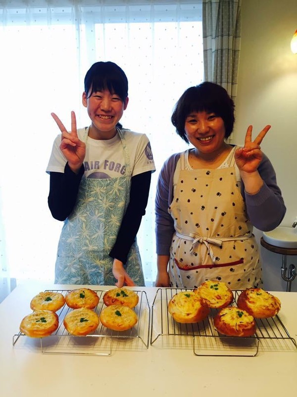パンが焼きあがるととっても嬉しい！