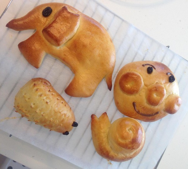 こんなパンが作れたら、お子様大喜びですね。