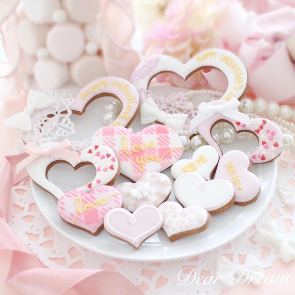季節ごとにいろんなデザインのアイシングクッキーを♡