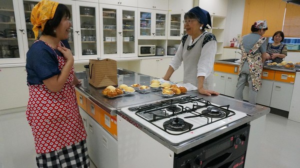 焼きあがっておしゃべり～