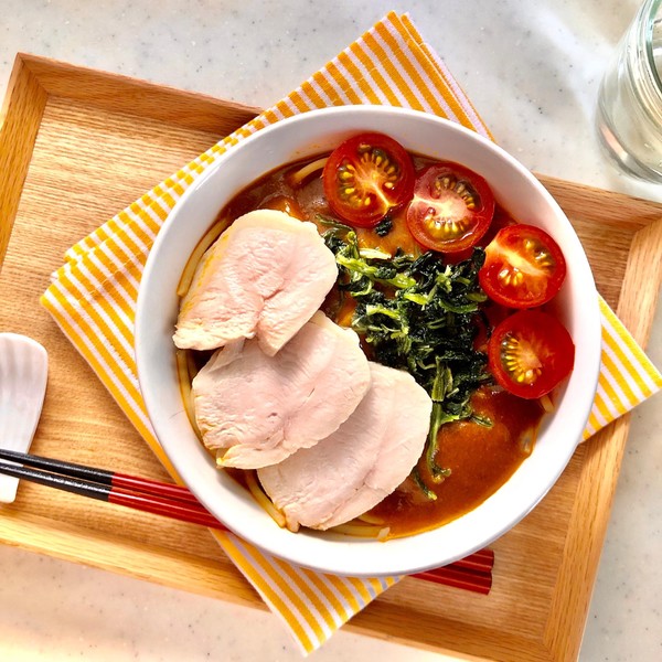 トマトカレー麺
