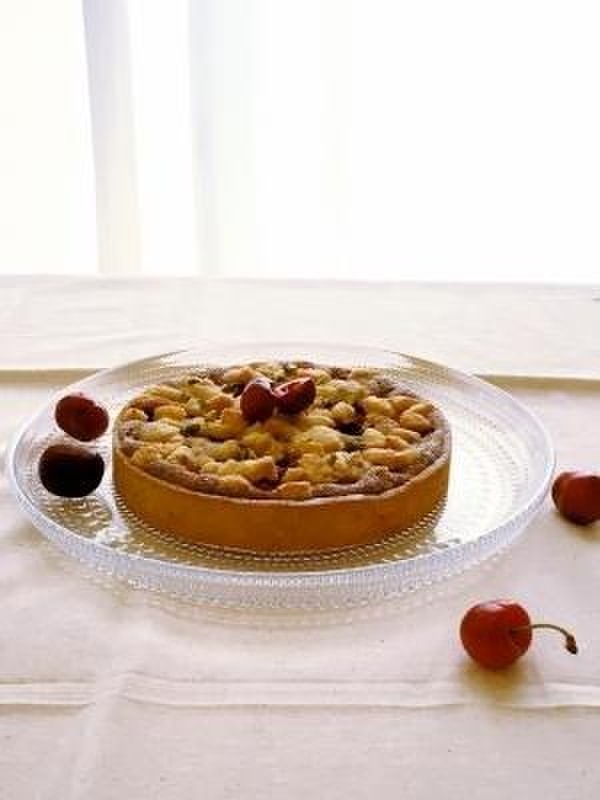 生徒様作「チェリーとピスタチオのタルト」