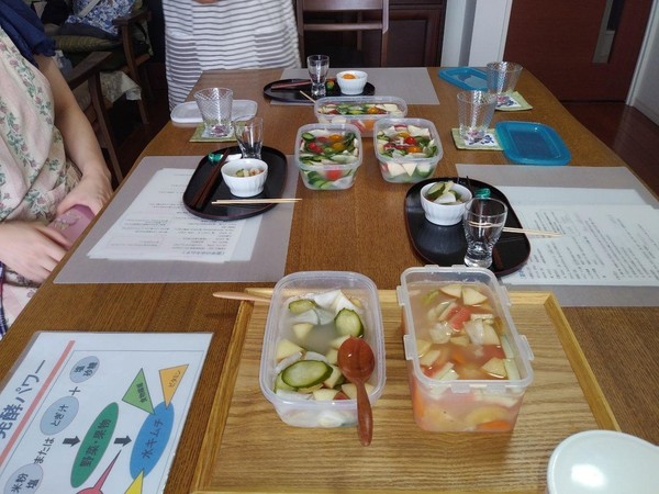 「腸美人になりましょう」水キムチ