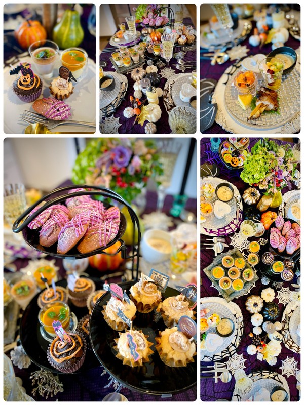 2022.10 ハロウィンafternoon tea