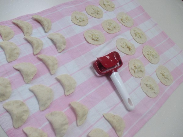 ポテト入りのラビオリ、餃子によく似ていますが・・・・