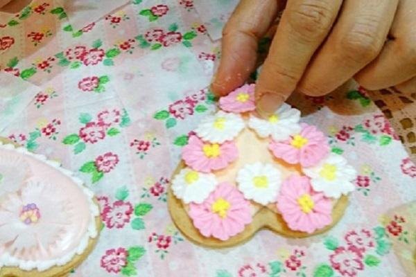 お花絞りレッスン♡