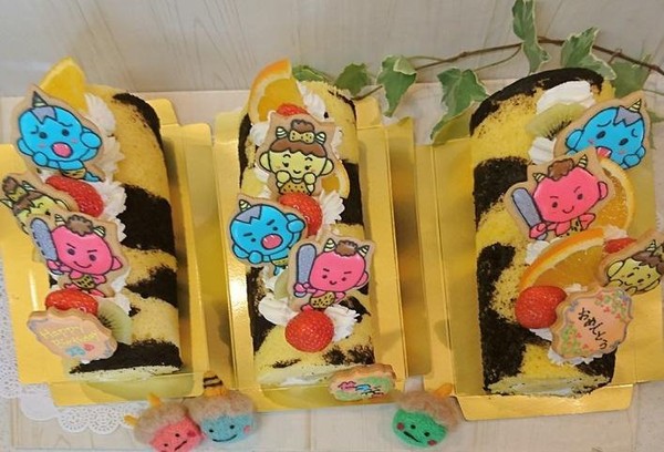 節分ロールケーキレッスン♡