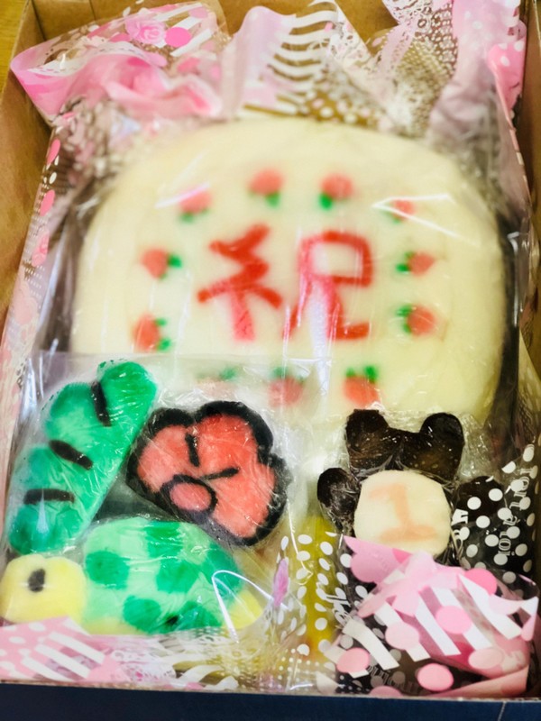 大切なファーストバースデイ♡可愛い一升餅作成