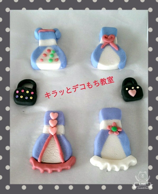 お子様も大好き(^_-)-☆切ってもドレスに、デコちゃおっ。