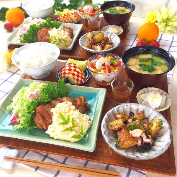 チキン南蛮定食レッスン