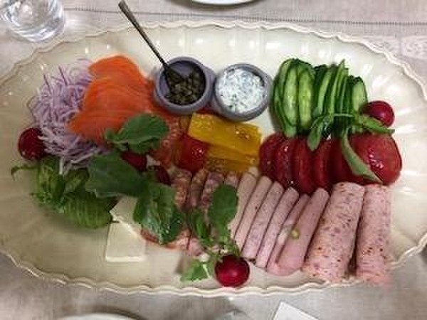 お花見用、オープンサンド！