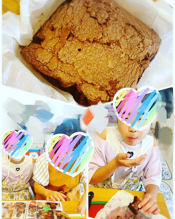 親子クッキングクラブ「美味しい❤️ブラウニー」