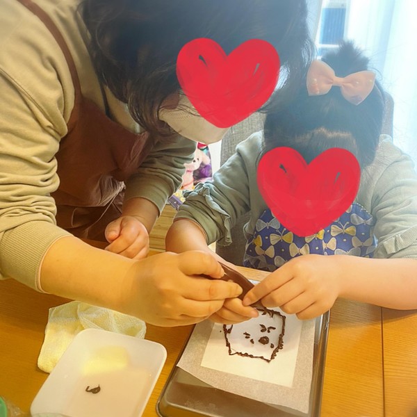 親子クッキングでした。上手に出来ました