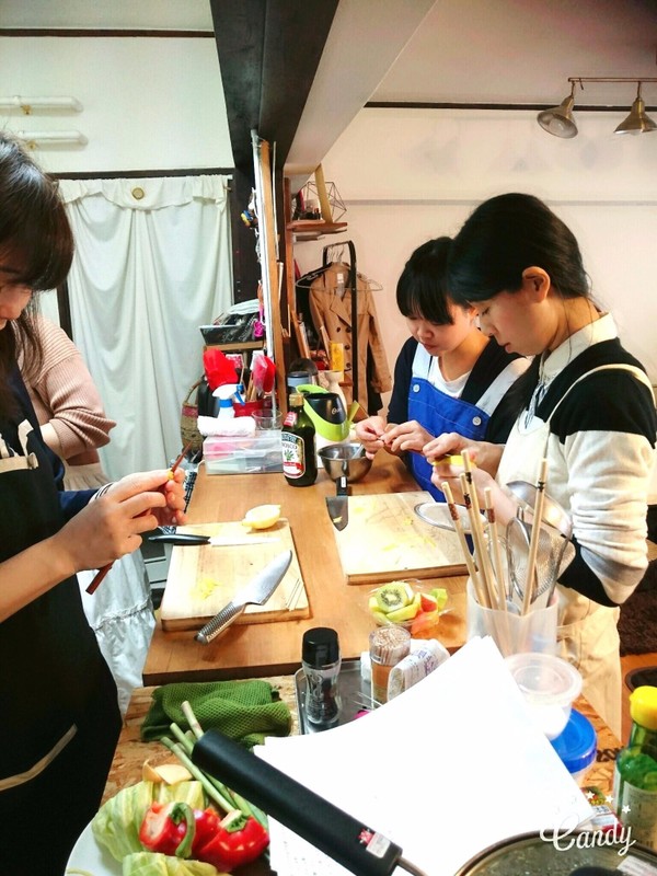 料理教室の様子