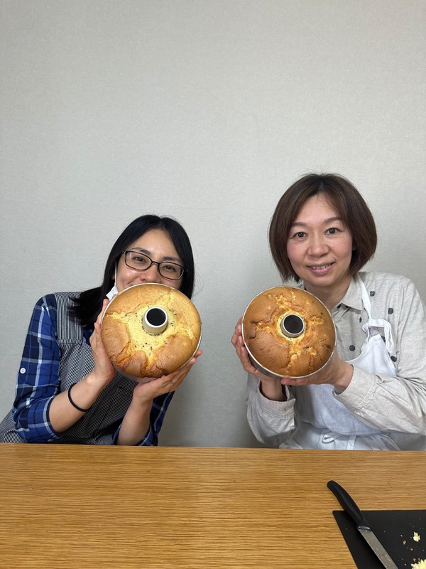 プロコースメニュー「さつまいもシフォン」良い笑顔だ！