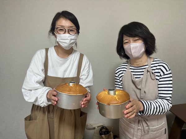 ようこそ！sweetsmyuへ！バニラシフォン大成功！