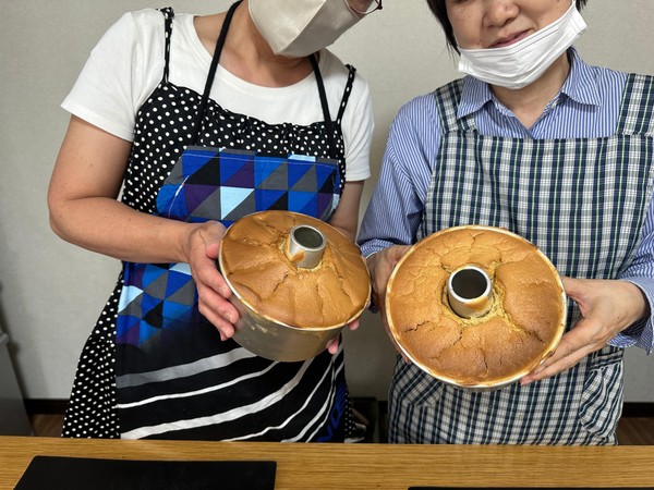 ようこそsweetsmyuへ！バニラシフォン大成功！