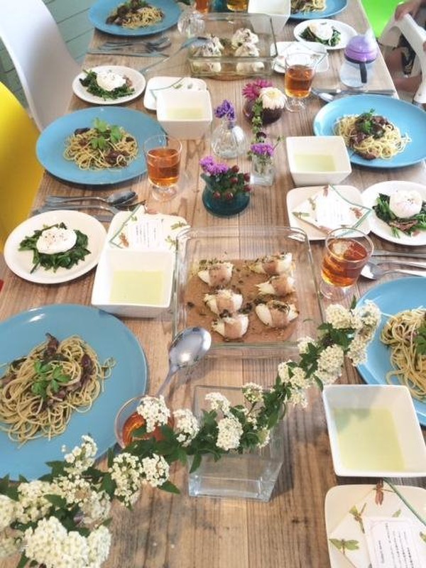 春の食材たっぷりイタリアンメニューでおもてなし
