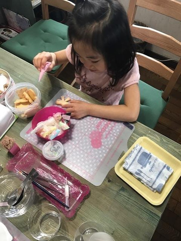 キッズプライベートレッスン/3歳のお子様です。