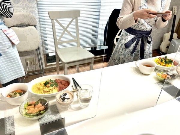 お料理レッスンはお持ち帰り試食も可能です。