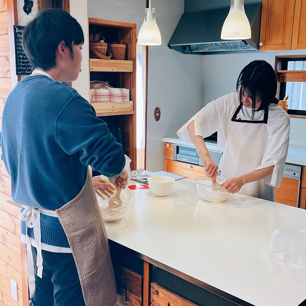 ご夫婦でパン作り♡趣味が同じって良いですね〜♫