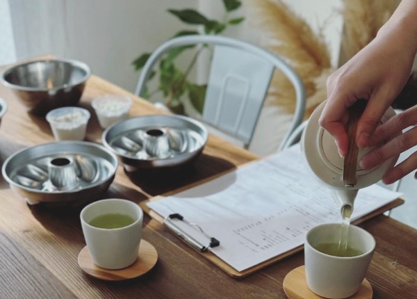 レッスン前のお茶🫖