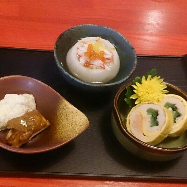 12月の新春の和漢膳より