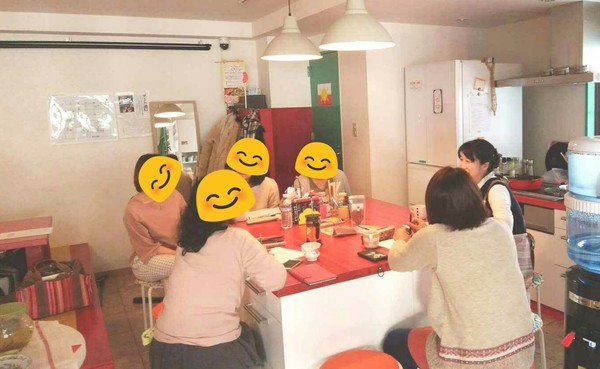 みんなで試食後のひととき