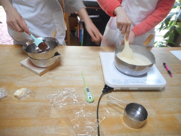 時にはお友達同士なら協力して作ります