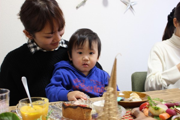お子様もたくさん食べてくれて嬉しい
