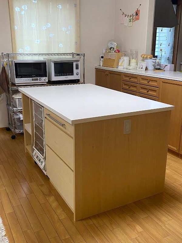 新しくパンコネ作業台をオーダーしました！！