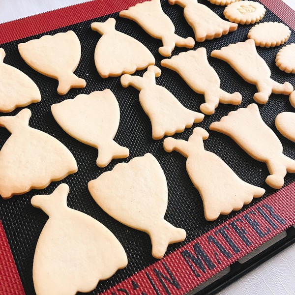 アイシングに適したクッキー生地