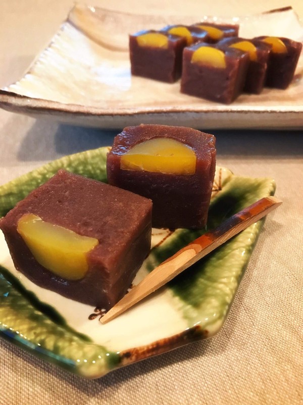 パンと一緒に手作りスイーツ
〜栗羊羹〜