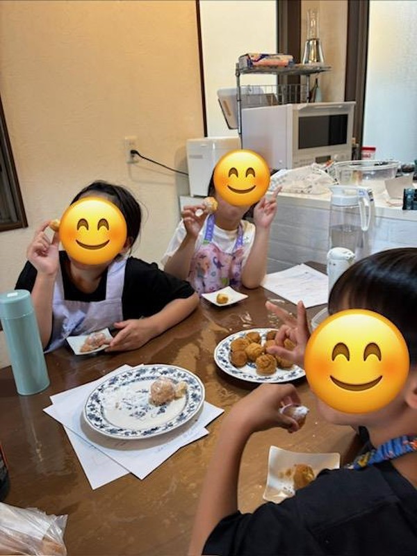 ドーナツ食べてほっこり！